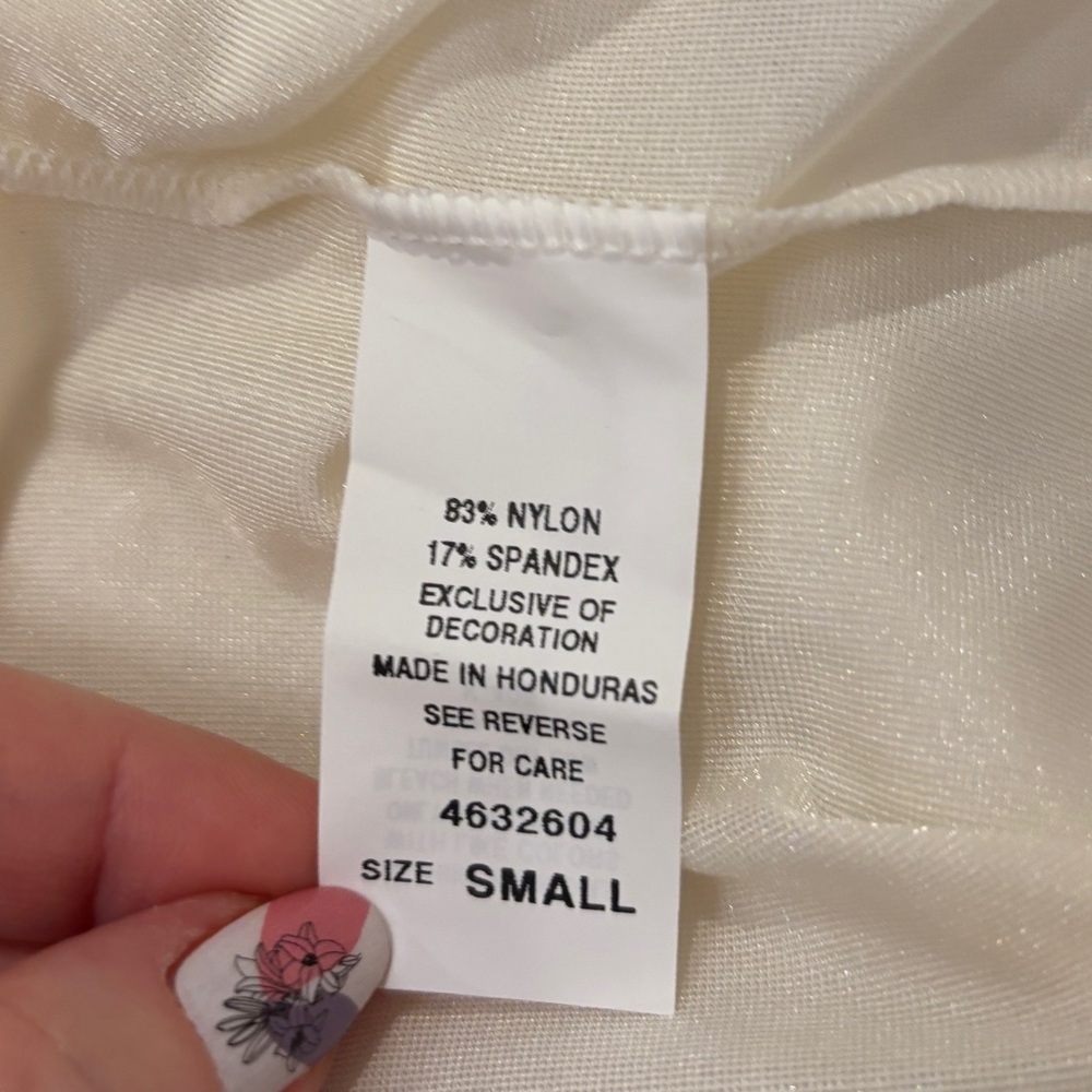 Simple Ivory Slip - Picture 5 of 5